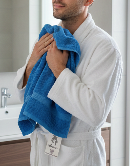 Blue Hand Towel